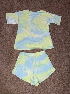 Tie-Dye Set - Blue & Green